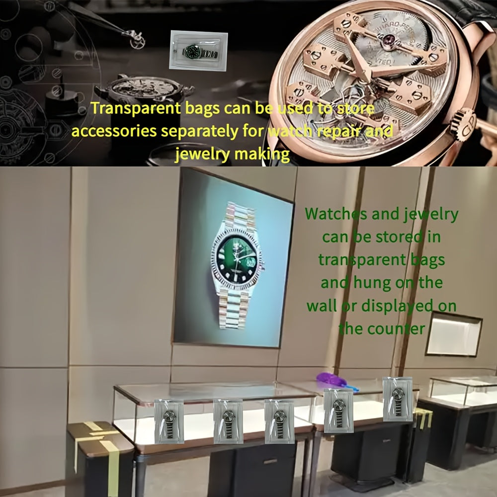 Jewelry Watch Storage Bags Available in Sets of 8, 15, Or 30: a Convenient Box for Storing And Showcasing Your Jewelry Watches, Designed to Keep Them Free from Dust And Dirt.