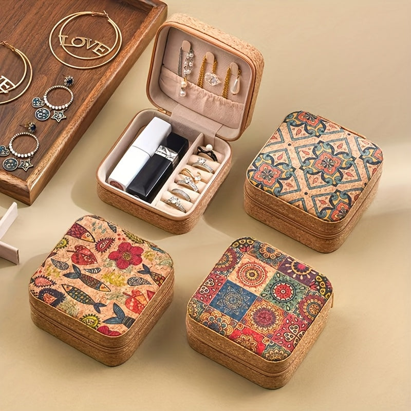 6pcs/12pcs/18pcs Vintage Jewelry Storage Box Set, Suitable for Necklaces, Rings, Bracelets, Travel and Daily Use, Jewelry Boxes