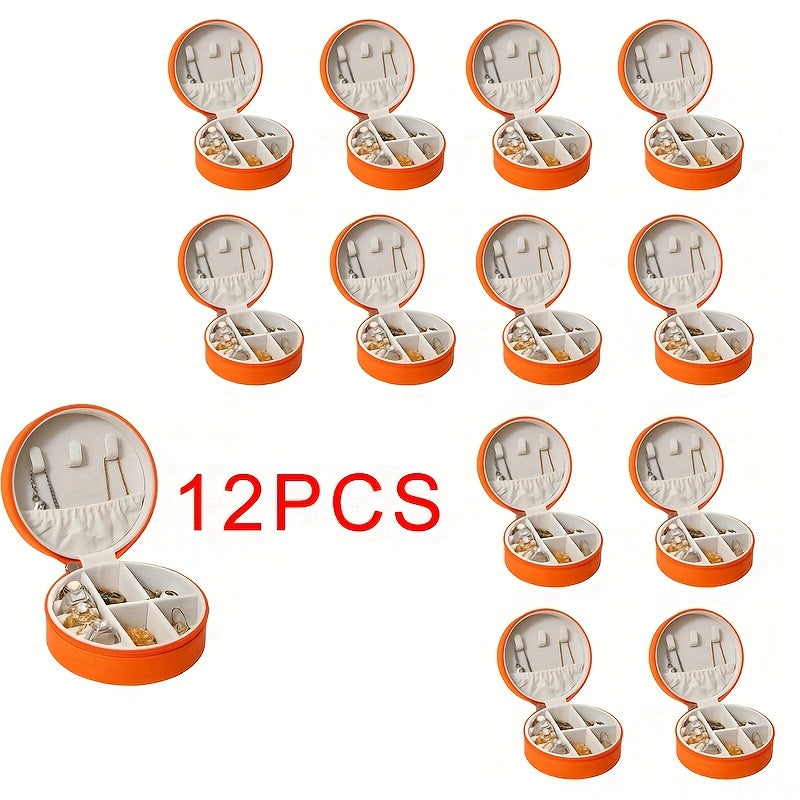 6pcs/12pcs/18pcs Jewelry Storage Box Set, Suitable for Necklaces, Rings, Bracelets, Ideal for Travel and Daily Use, Jewelry Boxes