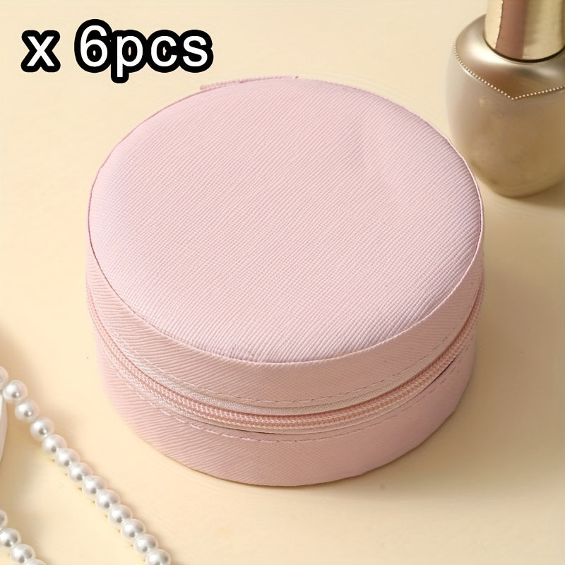 6pcs/12pcs/18pcs Jewelry Storage Box Set, Suitable for Necklaces, Rings, Bracelets, Ideal for Travel and Daily Use, Jewelry Boxes