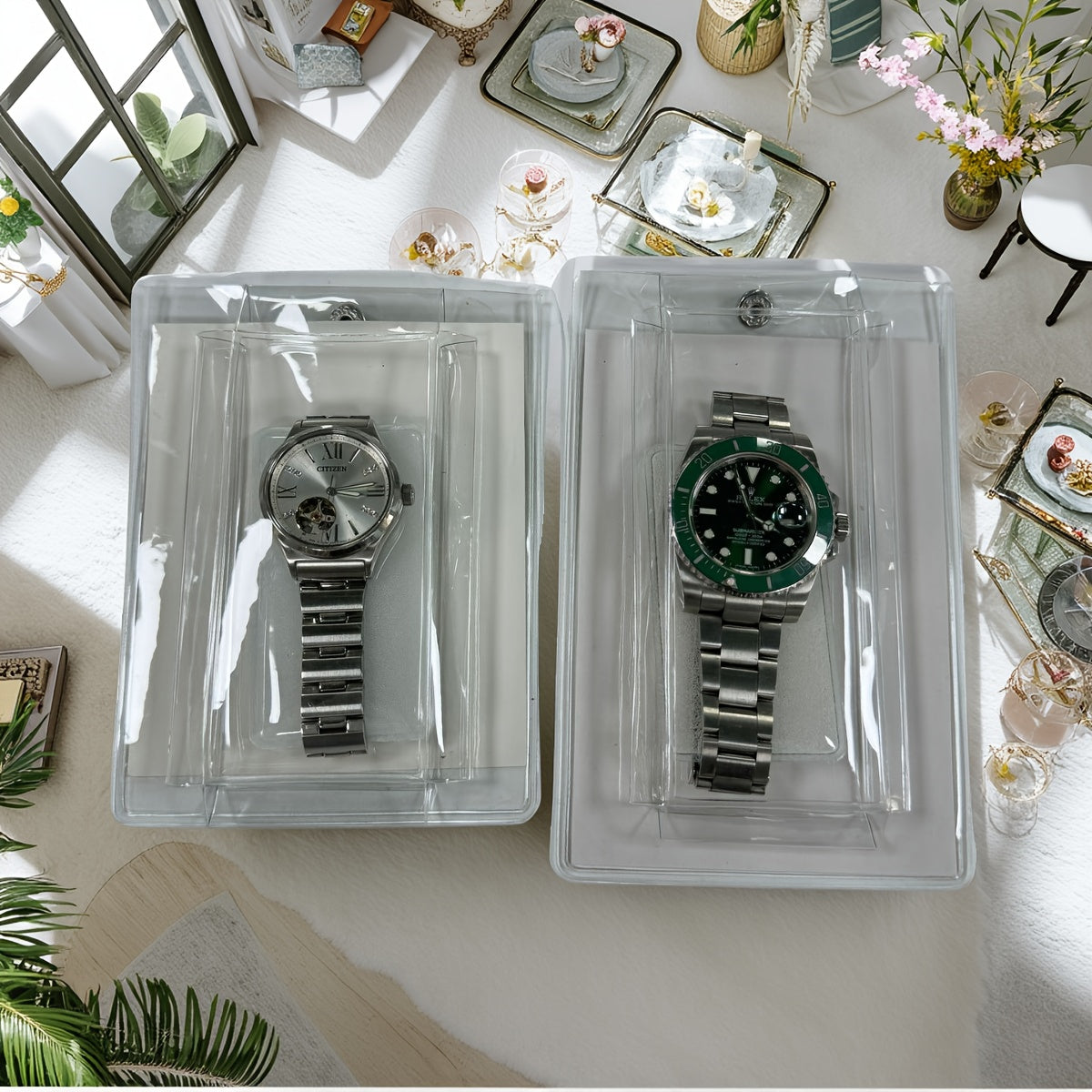 Jewelry Watch Storage Bags Available in Sets of 8, 15, Or 30: a Convenient Box for Storing And Showcasing Your Jewelry Watches, Designed to Keep Them Free from Dust And Dirt.