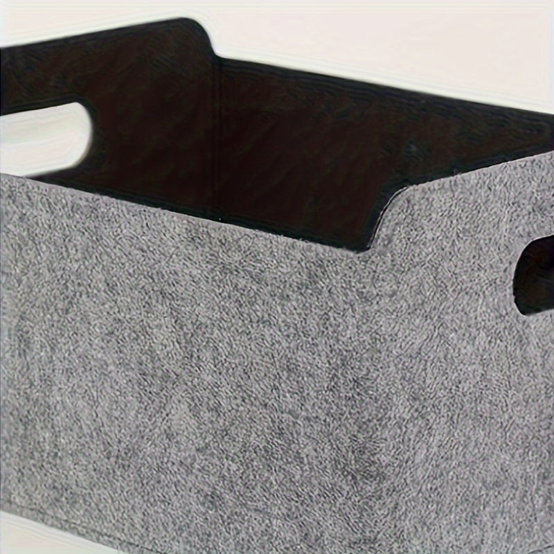 3ps Fabric Storage Boxes with Handles - Stylish Organizer for Home, Jewelry & Accessories - Multi-Compartment Design for Shoes, Rings, Earrings & More - Durable & Easy-Clean, Jewelry Organizer Storage