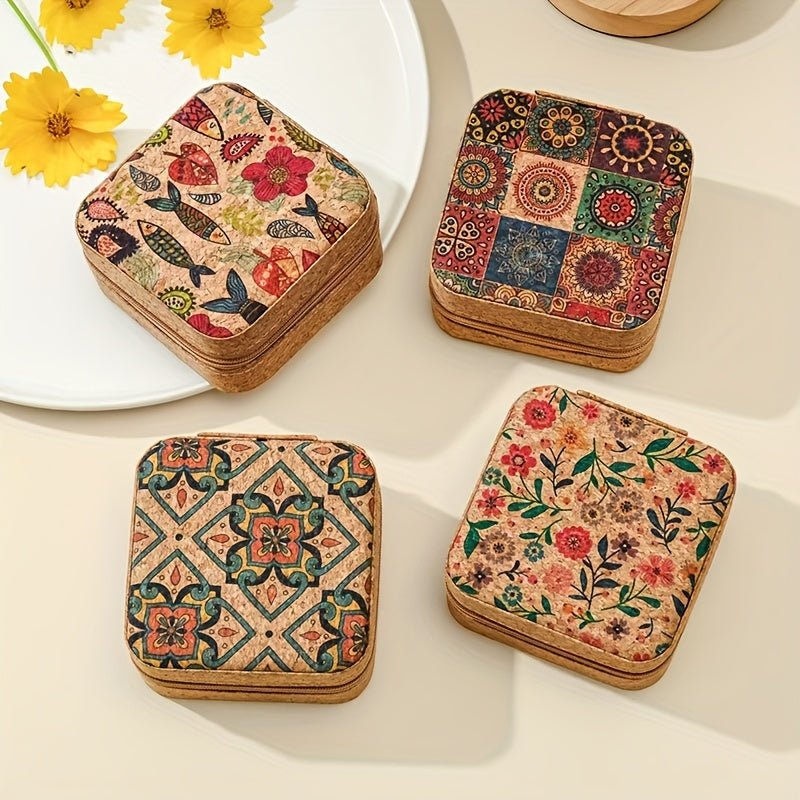 6pcs/12pcs/18pcs Vintage Jewelry Storage Box Set, Suitable for Necklaces, Rings, Bracelets, Travel and Daily Use, Jewelry Boxes