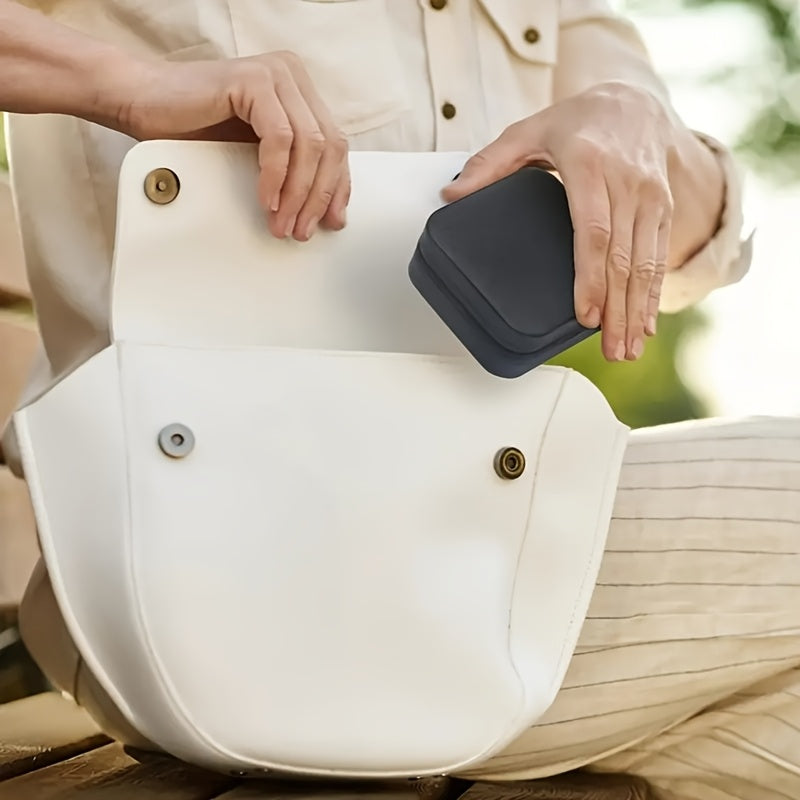 12pcs Black and White Combination Jewelry Box, Faux Leather Accessory Organizer, Portable Earring Storage Case, Perfect for Travel and Daily Use, Ideal as a Bridesmaid Proposal Gift Set, Suitable for Valentine's Day and New Year Gifts