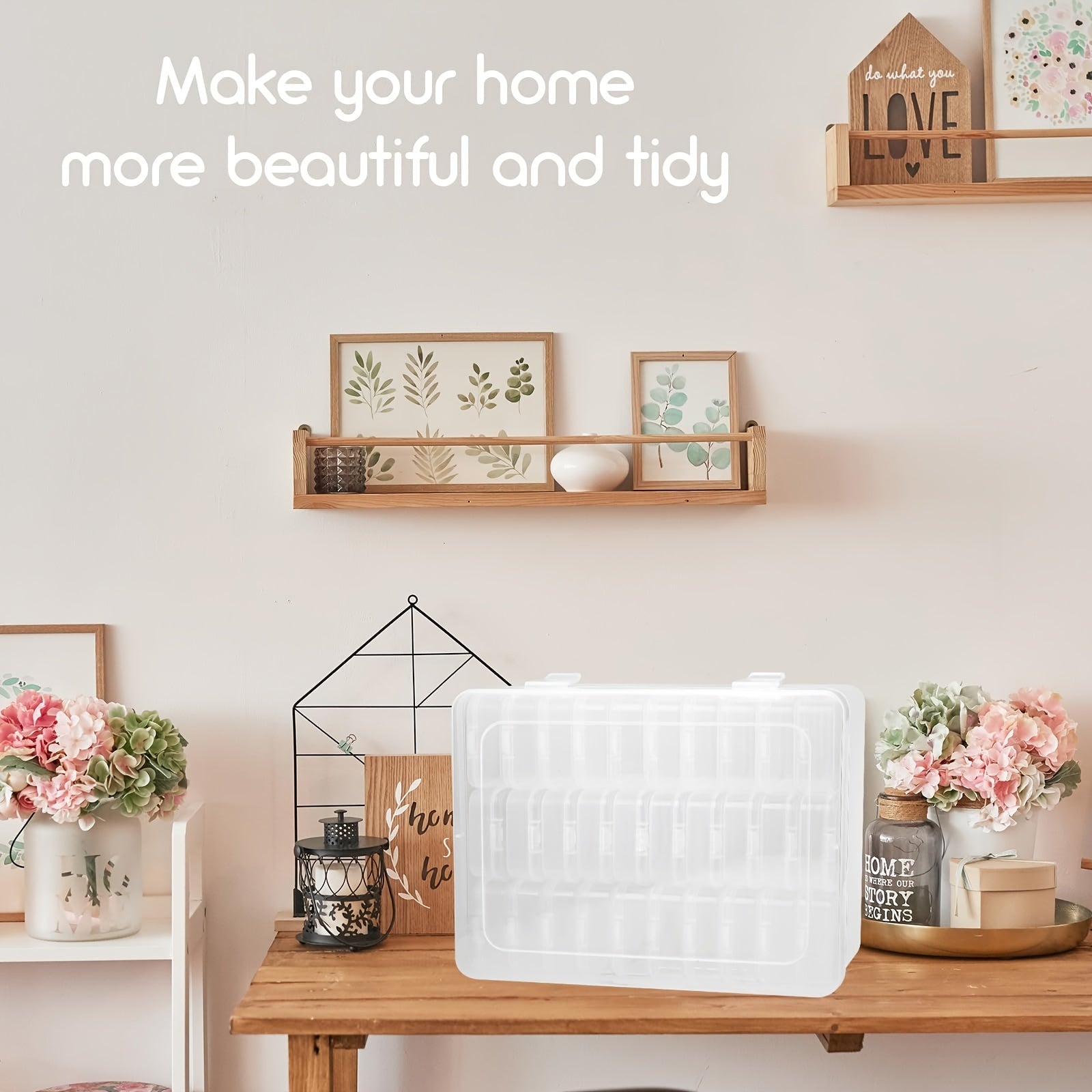 20/30pcs/set of rectangular plastic storage box, transparent multifunctional portable storage box, handicraft organizer, used for hair accessories jewelry, necklaces, rings, DIY handmade rice beads classification storage containers, art nail polish